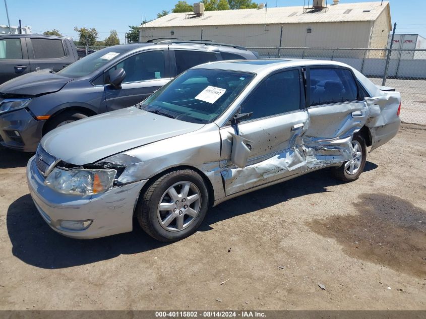 2002 Toyota Avalon Xls VIN: 4T1BF28B02U208962 Lot: 40115802