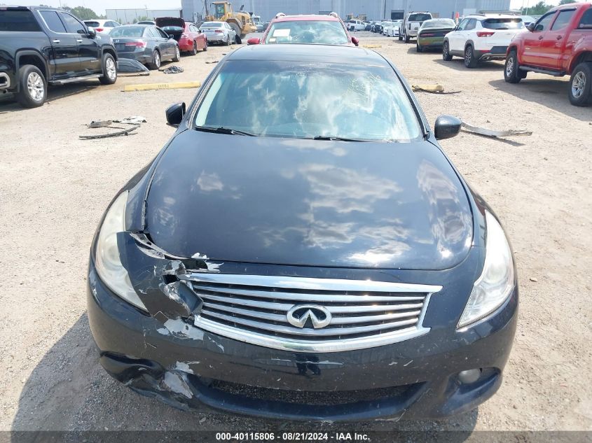 2012 Infiniti G37 Journey VIN: JN1CV6AP7CM936212 Lot: 40115806