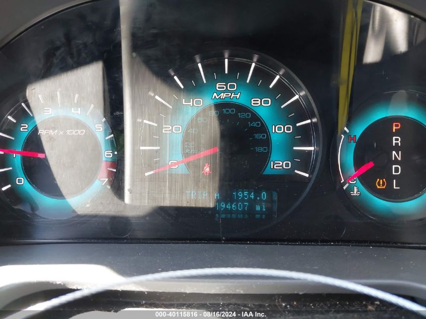 2010 Ford Fusion Sel VIN: 3FAHP0JA9AR176557 Lot: 40115816