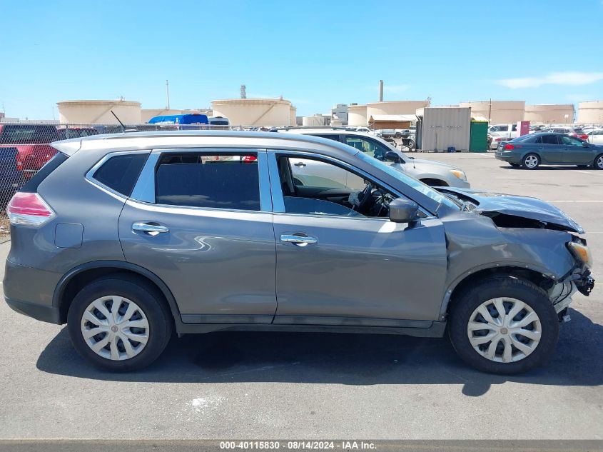 2016 Nissan Rogue S VIN: 5N1AT2MT4GC833185 Lot: 40115830