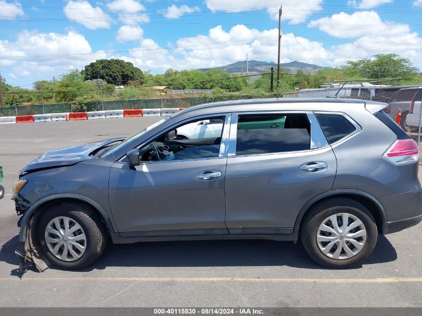 2016 Nissan Rogue S VIN: 5N1AT2MT4GC833185 Lot: 40115830