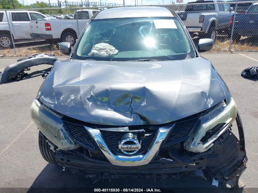 2016 Nissan Rogue S VIN: 5N1AT2MT4GC833185 Lot: 40115830