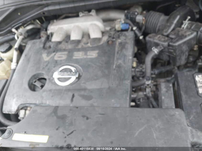 2004 Nissan Murano Sl/Se VIN: JN8AZ08W24W307051 Lot: 40115838