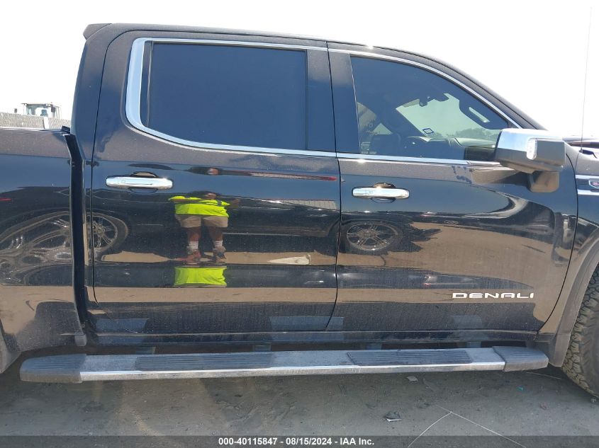 2019 GMC Sierra 1500 K1500 Denali VIN: 1GTU9FEL5KZ100235 Lot: 40115847