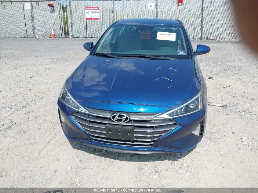 2019 Hyundai Elantra Sel VIN: 5NPD84LF0KH476367 Lot: 40115873