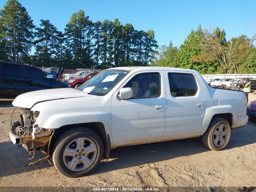 2013 Honda Ridgeline Rtl VIN: 5FPYK1F55DB010057 Lot: 40115914