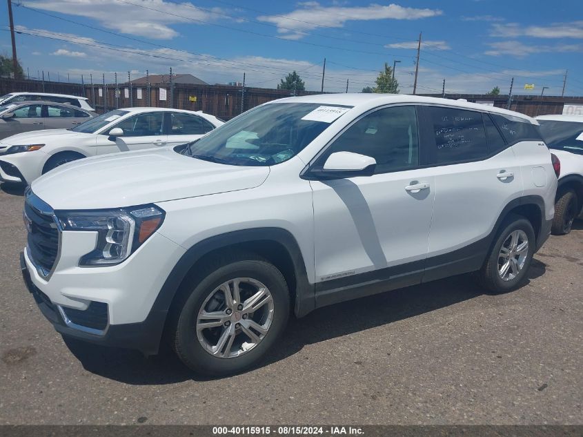 2024 GMC Terrain Awd Sle VIN: 3GKALTEG3RL340265 Lot: 40115915