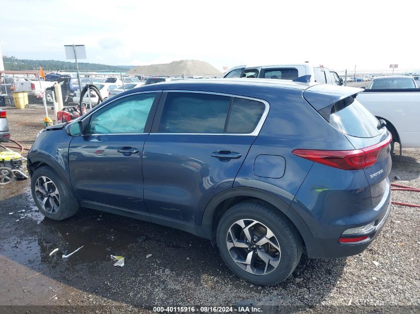 2022 Kia Sportage Lx VIN: KNDPMCAC2N7961372 Lot: 40115916