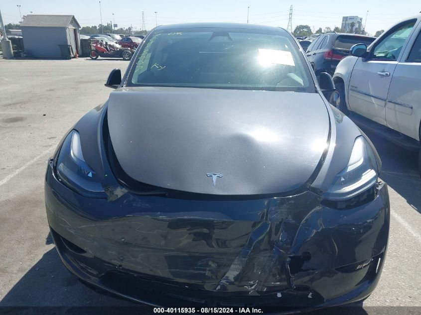 2024 Tesla Model Y Long Range Dual Motor All-Wheel Drive VIN: 7SAYGAEE9RF024520 Lot: 40115935