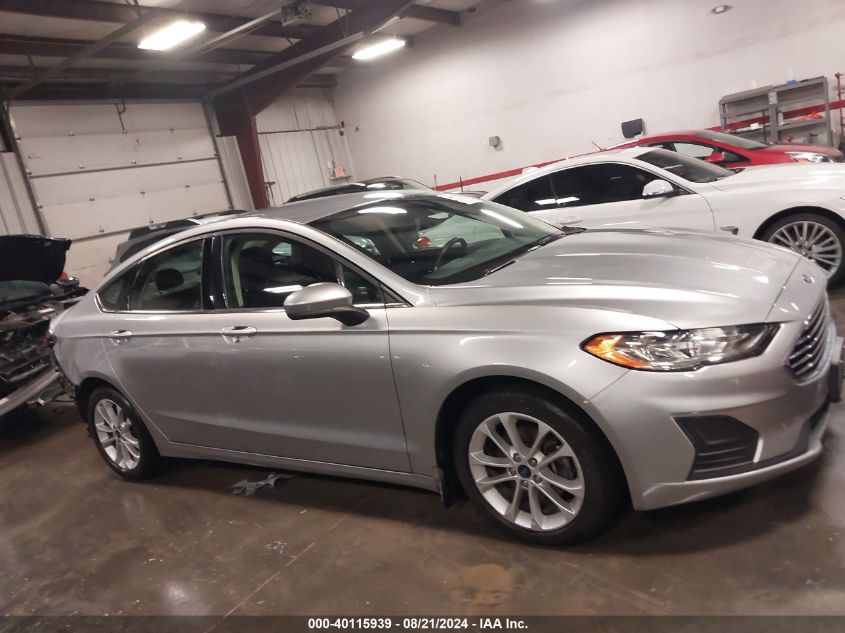 2020 Ford Fusion Hybrid Se VIN: 3FA6P0LU0LR111825 Lot: 40115939