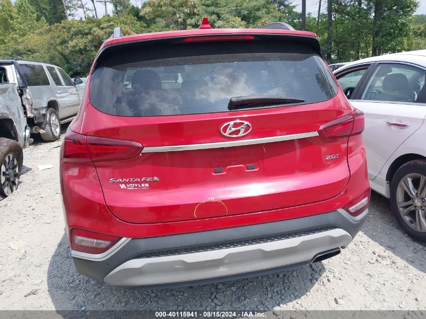 2019 Hyundai Santa Fe Ultimate 2.0T VIN: 5NMS53AA1KH076123 Lot: 40115941