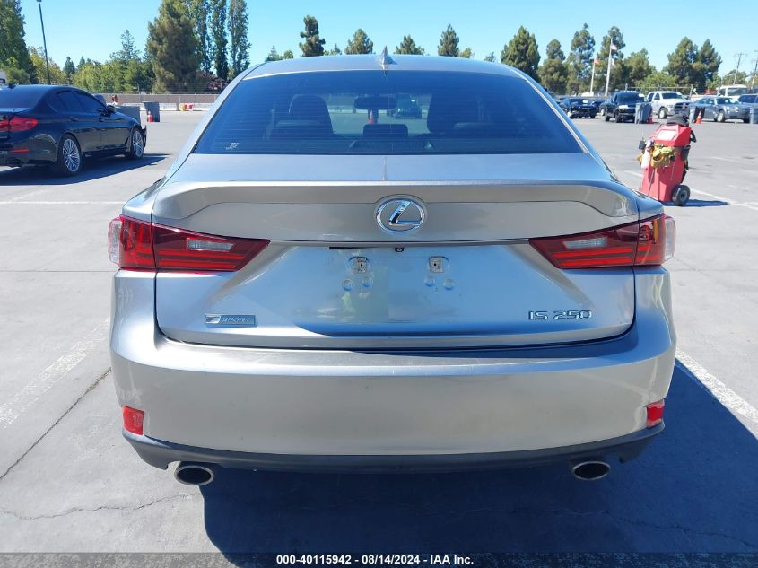 2015 Lexus Is 250 VIN: JTHBF1D29F5068686 Lot: 40115942