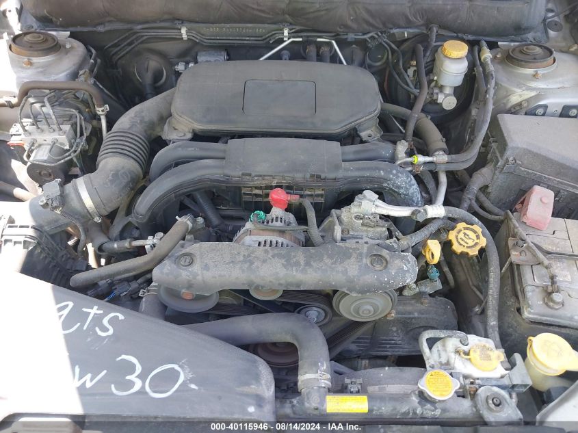 2011 Subaru Legacy 2.5I VIN: 4S3BMBA60B3264185 Lot: 40115946