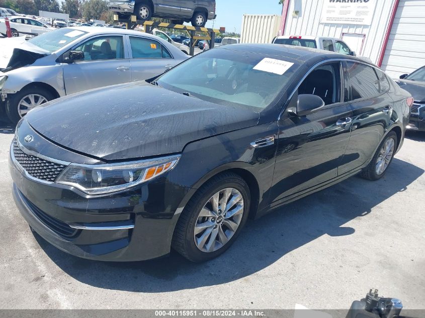 5XXGU4L31HG153884 2017 KIA OPTIMA - Image 2