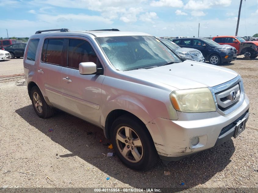 2011 Honda Pilot Ex-L VIN: 5FNYF3H55BB020865 Lot: 40115954