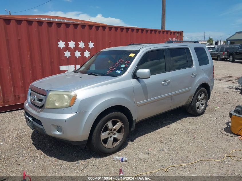 2011 Honda Pilot Ex-L VIN: 5FNYF3H55BB020865 Lot: 40115954