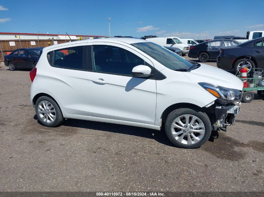 2021 Chevrolet Spark Fwd 1Lt Automatic VIN: KL8CD6SA0MC736685 Lot: 40115972