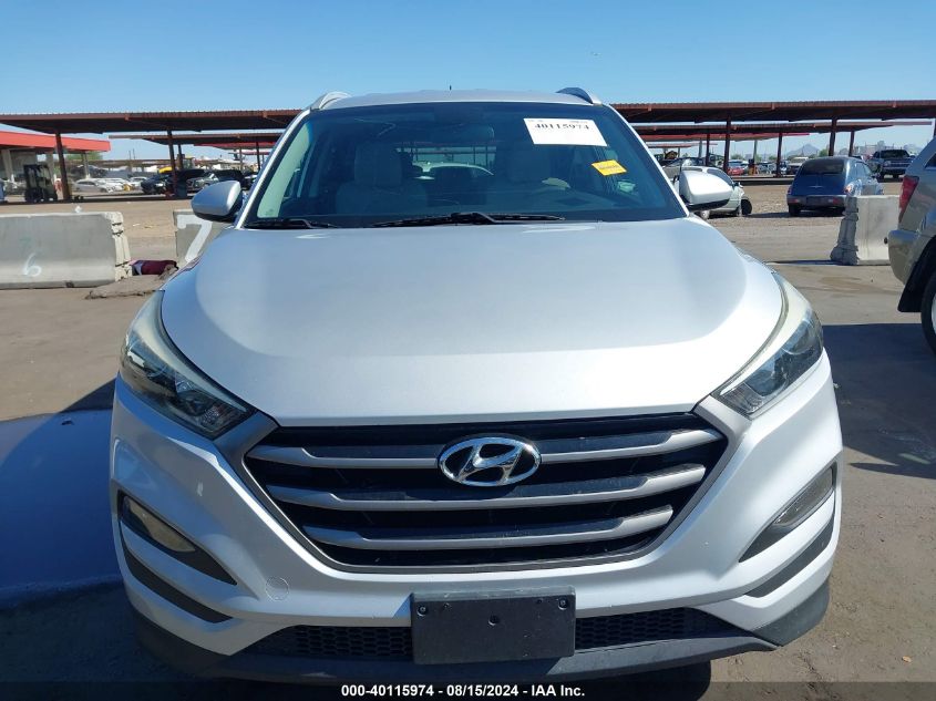 2016 Hyundai Tucson Se VIN: KM8J33A40GU061085 Lot: 40115974