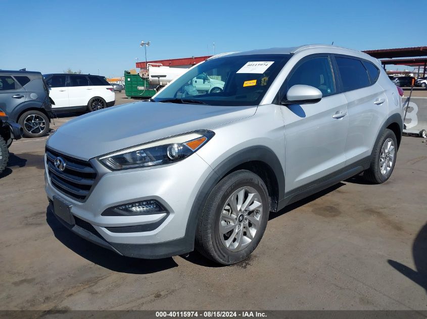 2016 Hyundai Tucson Se VIN: KM8J33A40GU061085 Lot: 40115974