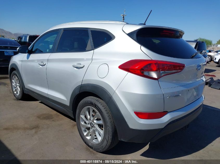 2016 Hyundai Tucson Se VIN: KM8J33A40GU061085 Lot: 40115974