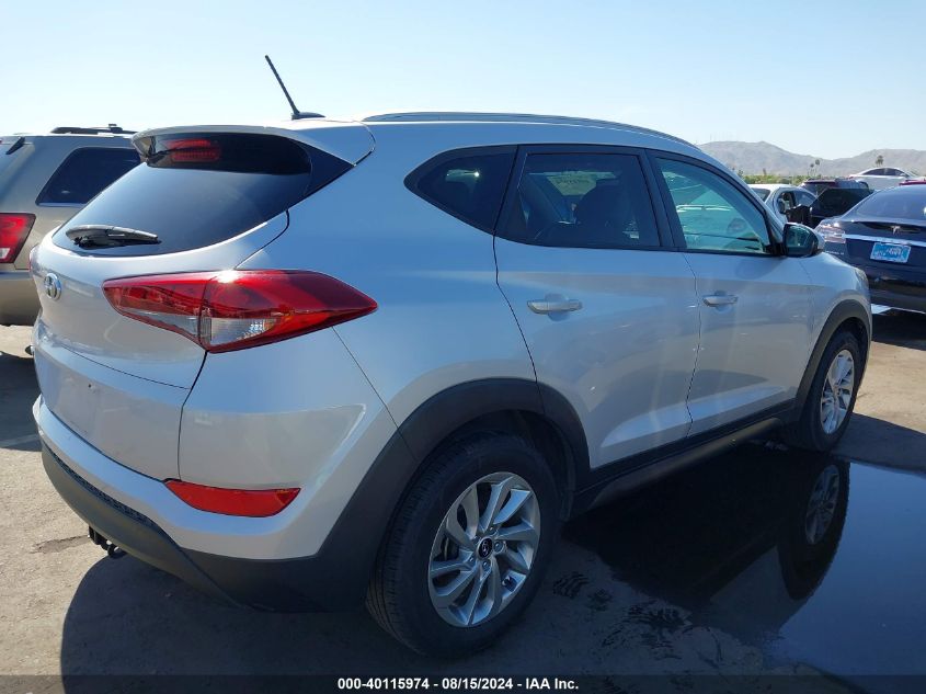 2016 Hyundai Tucson Se VIN: KM8J33A40GU061085 Lot: 40115974