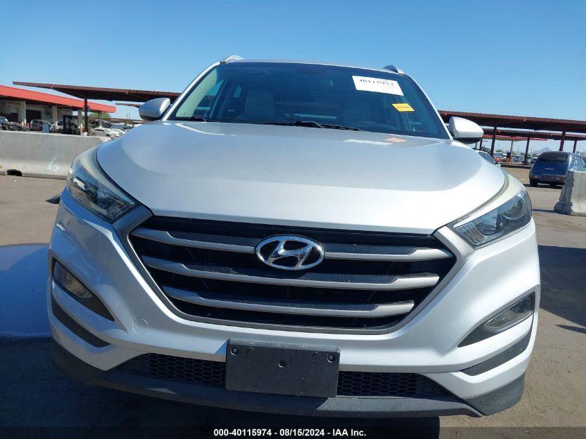 2016 Hyundai Tucson Se VIN: KM8J33A40GU061085 Lot: 40115974