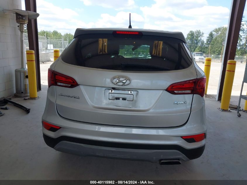 2018 Hyundai Santa Fe Sport 2.4L VIN: 5XYZT3LB3JG546378 Lot: 40115982