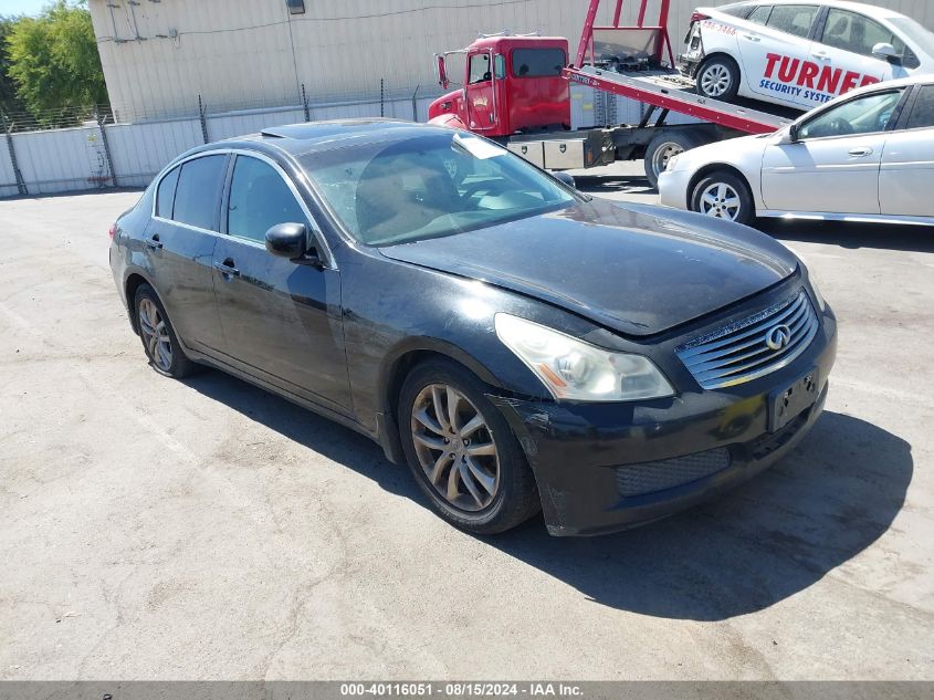 2008 Infiniti G35 VIN: JNKBV61E28M218189 Lot: 40116051