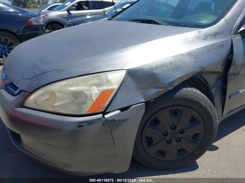 2004 Honda Accord 2.4 Lx VIN: JHMCM56354C001387 Lot: 40116072