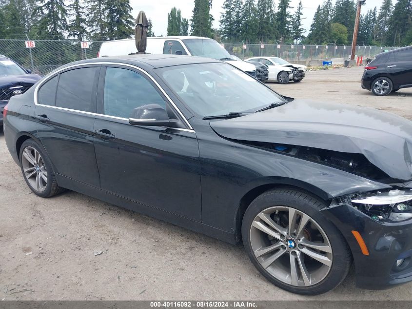 2018 BMW 330I VIN: WBA8B9G59JNU58253 Lot: 40116092