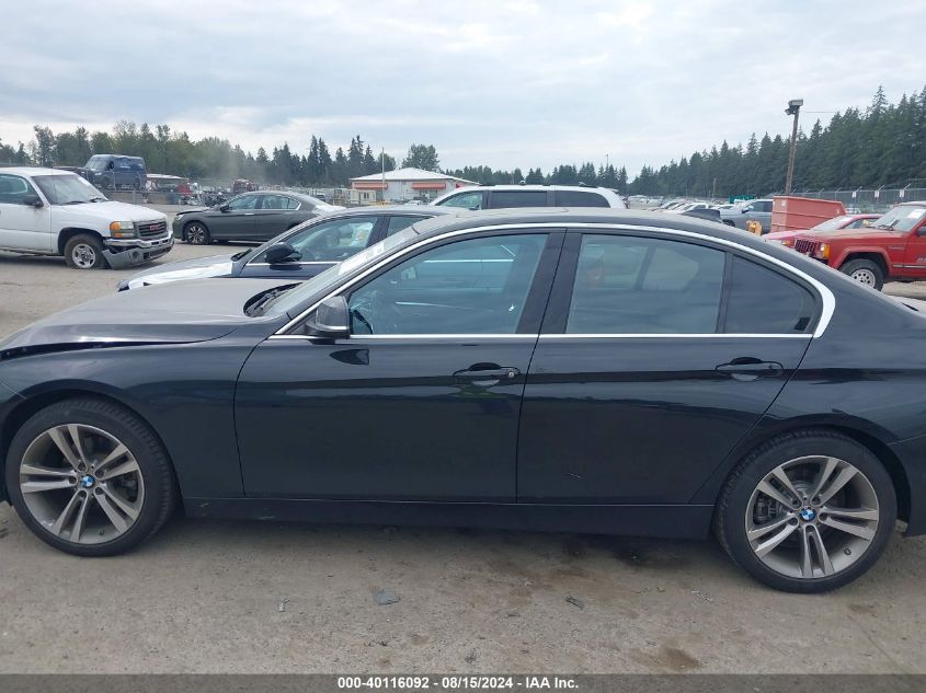 2018 BMW 330I VIN: WBA8B9G59JNU58253 Lot: 40116092