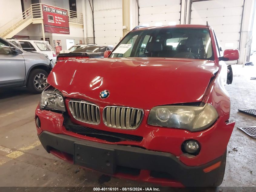 WBXPC93468WJ11270 2008 BMW X3 3.0Si