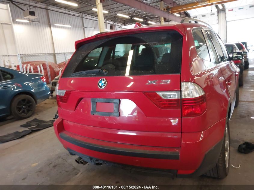 WBXPC93468WJ11270 2008 BMW X3 3.0Si