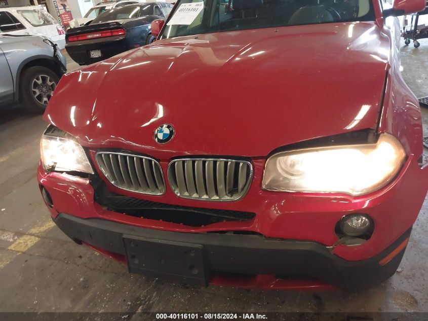 WBXPC93468WJ11270 2008 BMW X3 3.0Si