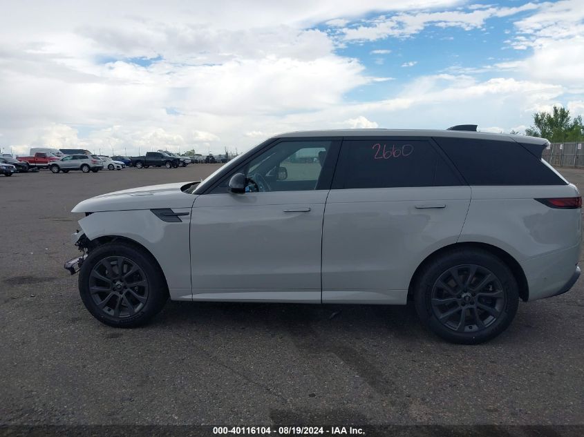 2024 Land Rover Range Rover Sport Dynamic Se VIN: SAL1L9FU8RA403217 Lot: 40116104