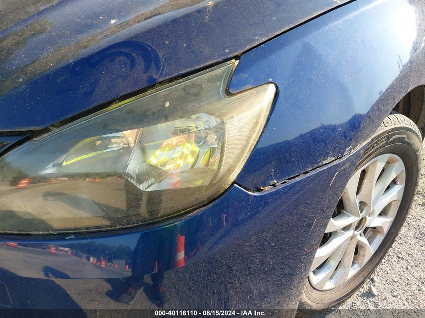 2017 Nissan Sentra Sv VIN: 3N1AB7AP2HY239072 Lot: 40116110