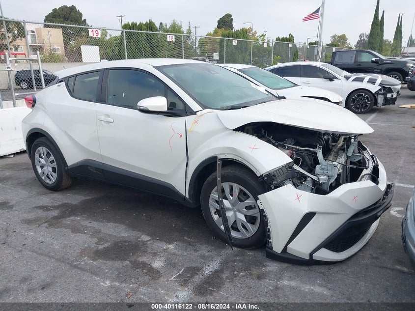 VIN JTNKHMBX5M1109844 2021 TOYOTA C-HR LE