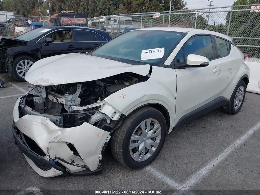 VIN JTNKHMBX5M1109844 2021 TOYOTA C-HR LE
