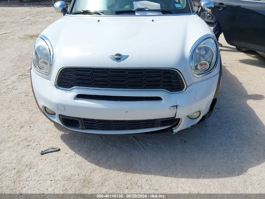 2013 Mini Countryman Cooper S VIN: WMWZC5C56DWP34662 Lot: 40116135