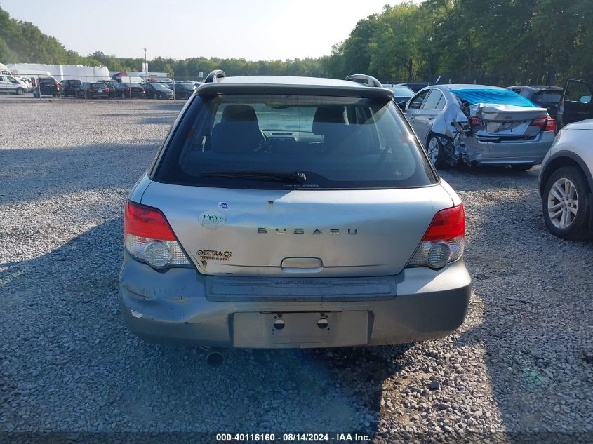 2005 Subaru Impreza Outback Sport Base W/Special Edition VIN: JF1GG68505H817884 Lot: 40116160