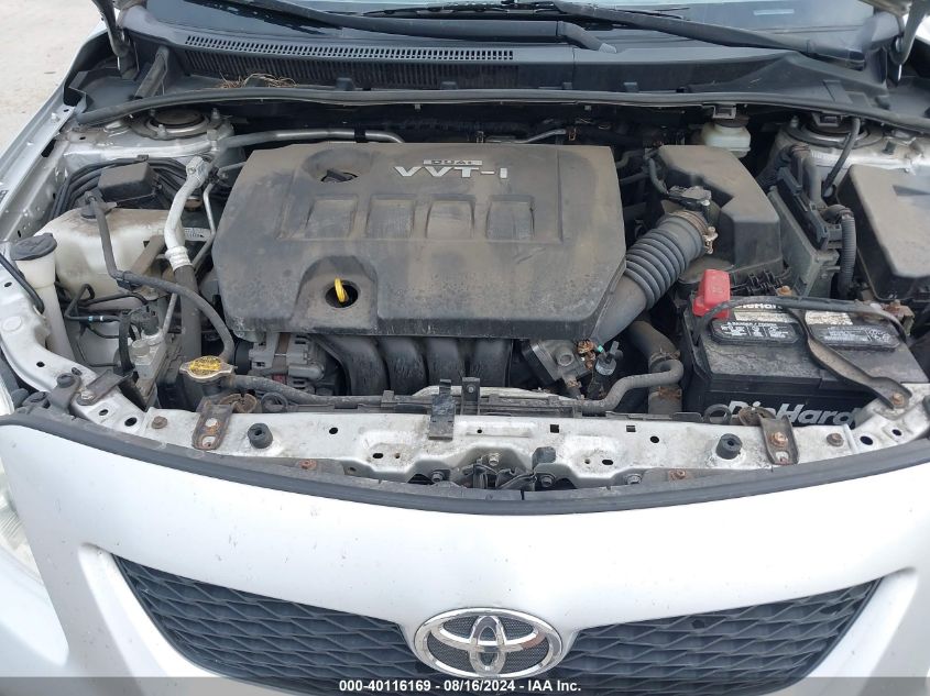 2009 Toyota Corolla Le VIN: JTDBL40E19J036757 Lot: 40116169