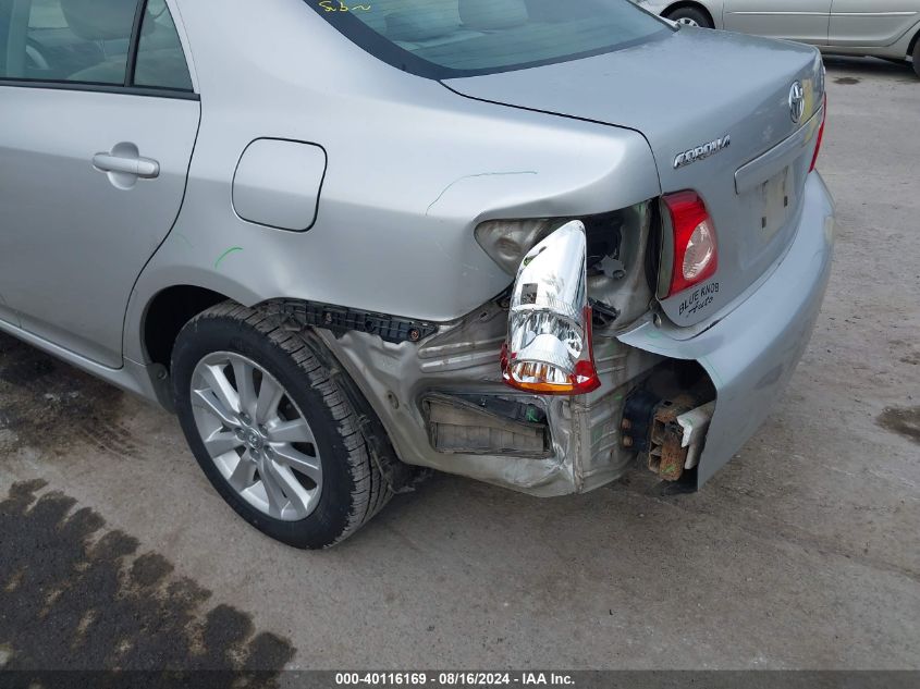 2009 Toyota Corolla Le VIN: JTDBL40E19J036757 Lot: 40116169