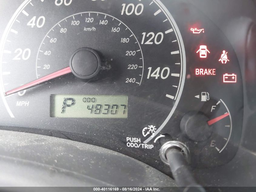 2009 Toyota Corolla Le VIN: JTDBL40E19J036757 Lot: 40116169