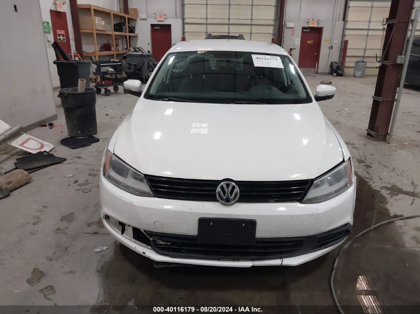 2012 Volkswagen Jetta 2.5L Se VIN: 3VWDP7AJ1CM319175 Lot: 40116179