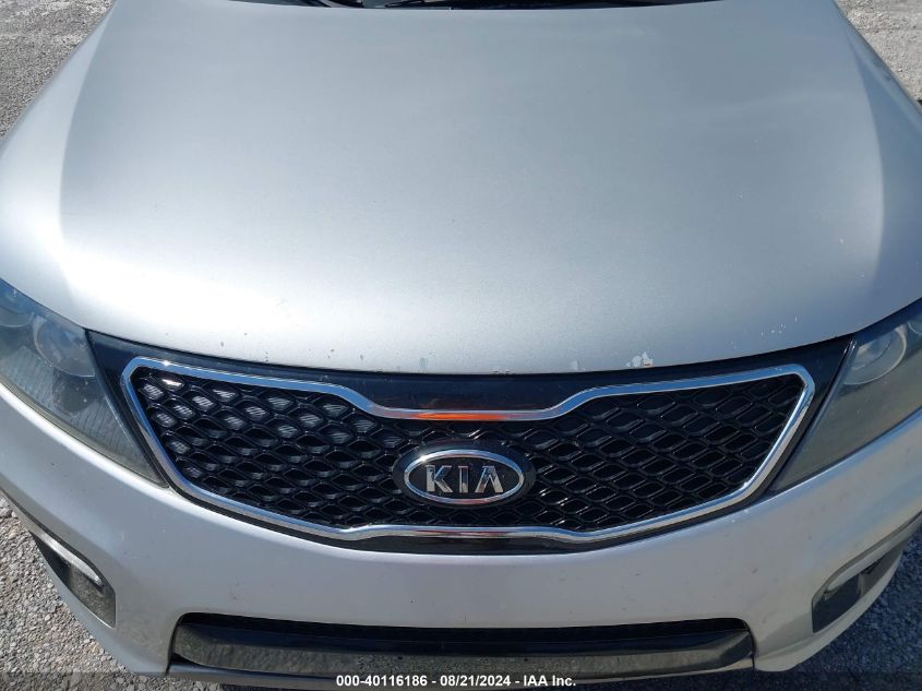 2012 Kia Sorento Sx V6 VIN: 5XYKWDA23CG301634 Lot: 40116186