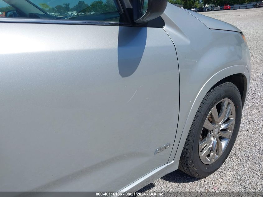 2012 Kia Sorento Sx V6 VIN: 5XYKWDA23CG301634 Lot: 40116186