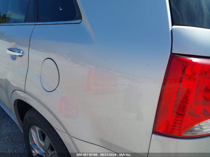 2012 Kia Sorento Sx V6 VIN: 5XYKWDA23CG301634 Lot: 40116186