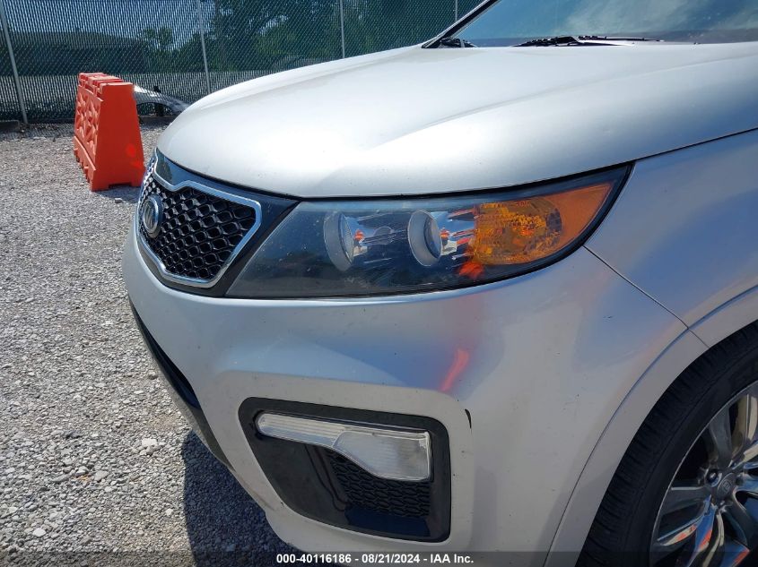 2012 Kia Sorento Sx V6 VIN: 5XYKWDA23CG301634 Lot: 40116186