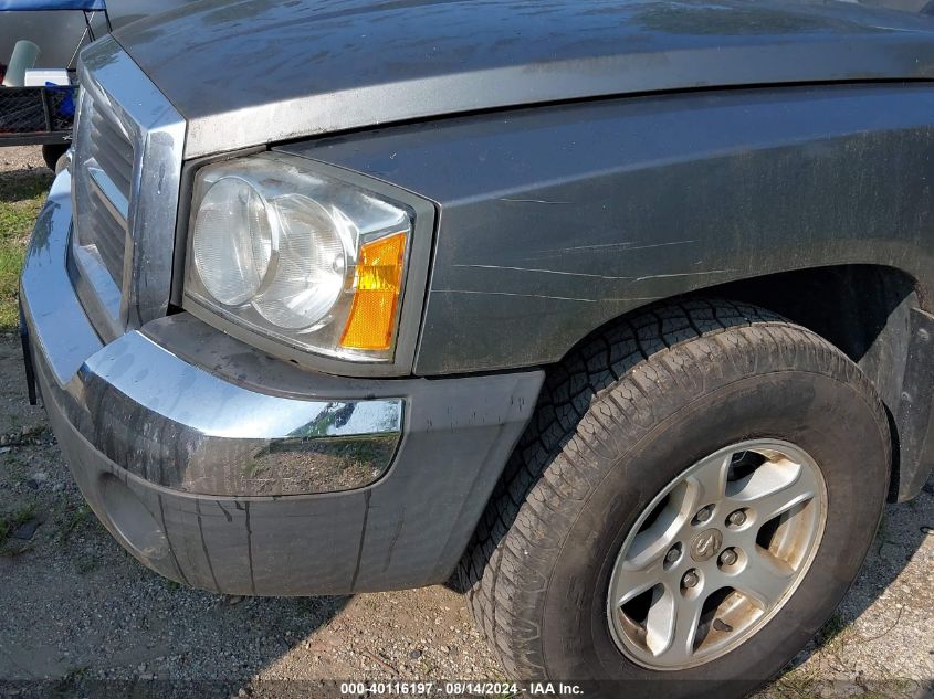 2005 Dodge Dakota Slt VIN: 1D7HW42N45S220521 Lot: 40116197