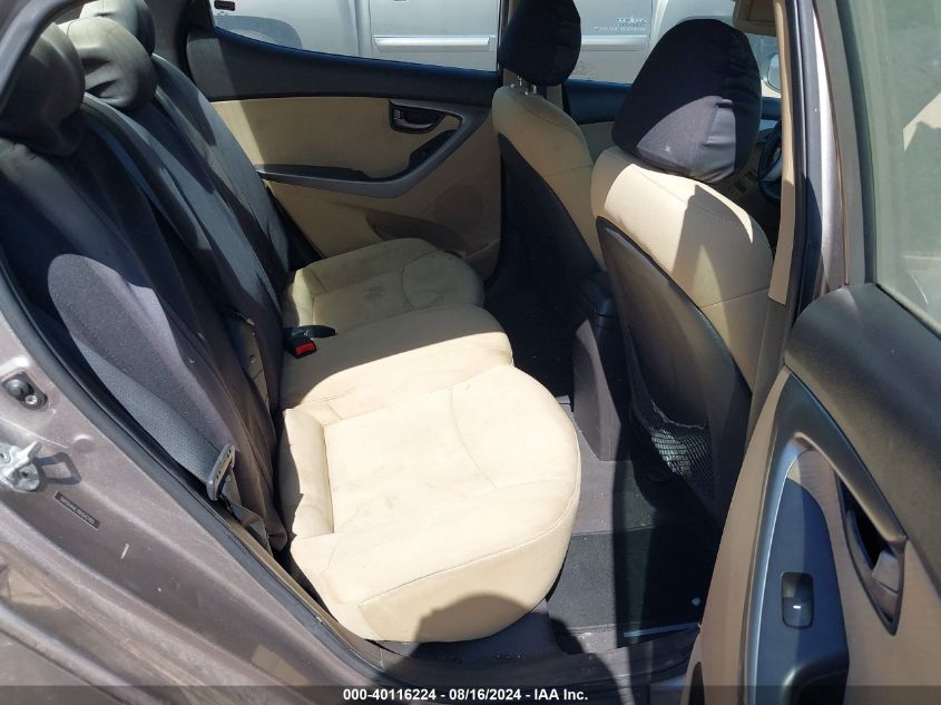 2011 Hyundai Elantra Gls VIN: 5NPDH4AE7BH042165 Lot: 40116224